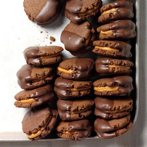 jamaican chocolate cookies with caramel creme recipe cookie recipes