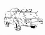 Gmc Drawing Truck Army Getdrawings sketch template