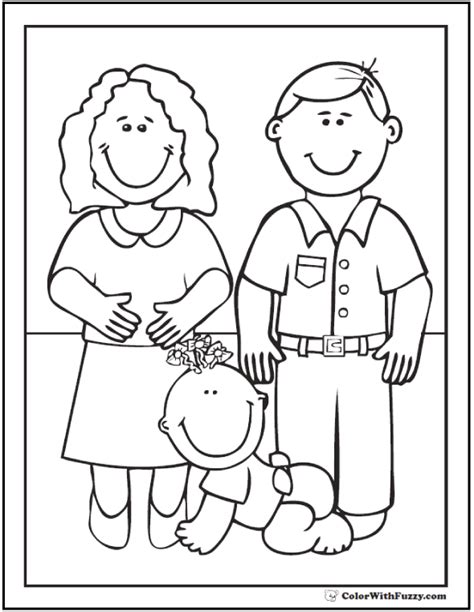 mom  dad coloring pages home design ideas