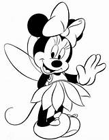 Minnie Disegni Colorare Minny Disneyclips Bowtique Fairy Atuttodonna sketch template