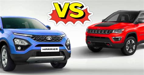tata harrier  jeep compass full specification engine features