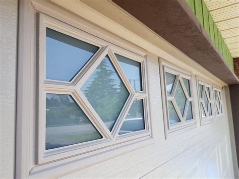 Window Inserts Installed Insulated Steel Garage Door Access Garage Doors