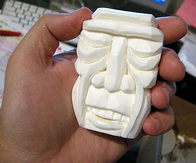 art  soap carving perfect  beginners bored art