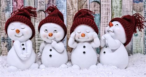 winter snowmen pictures