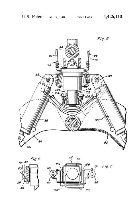 patent  continuous rotation hydraulic grapple google patents