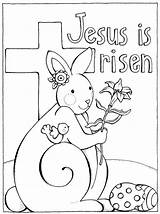 Easter Coloring Pages Jesus Resurrection Religious Printable Kids Risen Catholic Bible Bunny Christian Colouring Sheet Print Story Alive Color Sheets sketch template