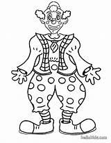 Clown Payaso Ausmalen Rigolo Clowns Colorier Circus Pagliacci Hellokids Colouring Juggling Coloriages Ligne Grinsender Zirkus Ausmalbilder sketch template