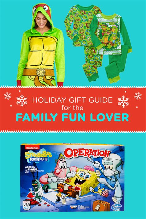 holiday gift guide   family fun lover nickelodeon parents