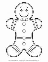 Gingerbread Coloring Pages Family Man Printable Getcolorings Color Getdrawings sketch template