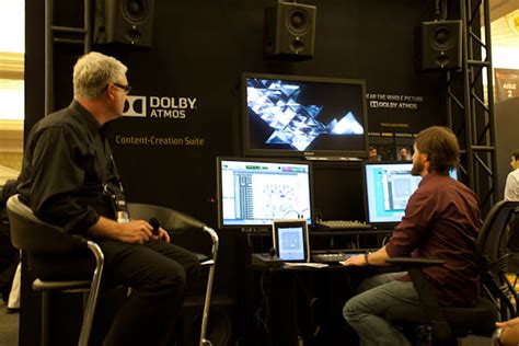 sound designer erik aadahl demos dolby atmos while dolby s… flickr