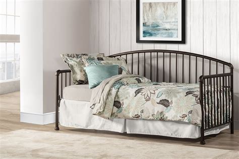 hillsdale brandi brandi twin size metal daybed with spindle designs