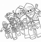 Coloring Ninjago Pages Rebooted Lego Getcolorings sketch template