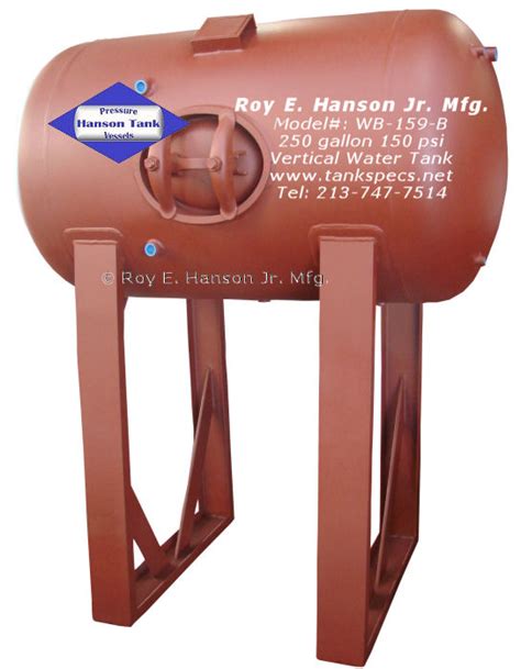 gallon vertical watertank wb   water tank carbon steel water tank  psig specs