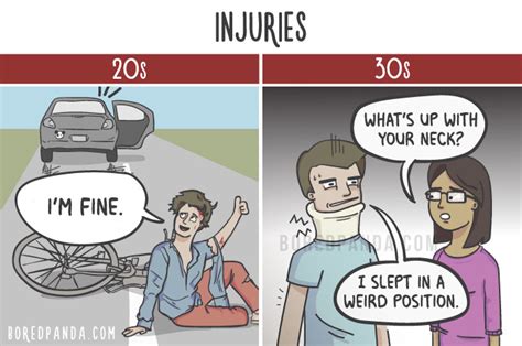 21 relatable comics that show the difference between your 20s and your