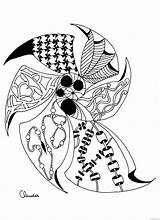 Zentangle Coloriage Coloring4free Zentangles Adultos Coloriages Cathym Adultes Adulti Abstrait Motifs Variés Justcolor Nggallery Template sketch template