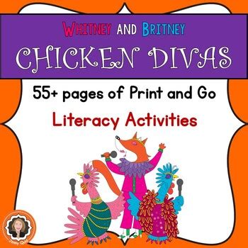 whitney  britney chicken divas book study print  literacy