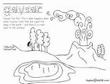 Yellowstone Geyser sketch template