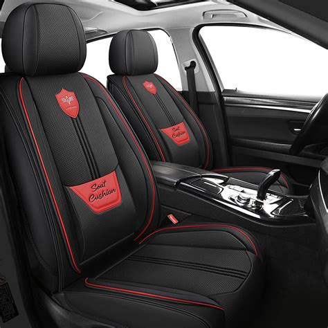 lingvido leather car seat covers breathable automotive