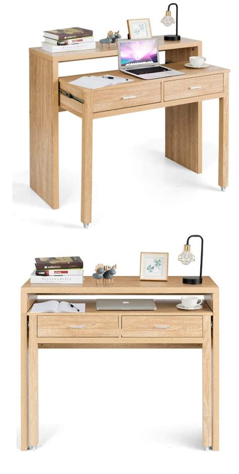 gorgeous desks  work   small spaces living   shoebox