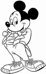 Mickey Coloring Dessin Pages Disney Coloriage Imprimer Colorier Mouse Cartoon Visiter Docteur Drawings Maison Sur sketch template