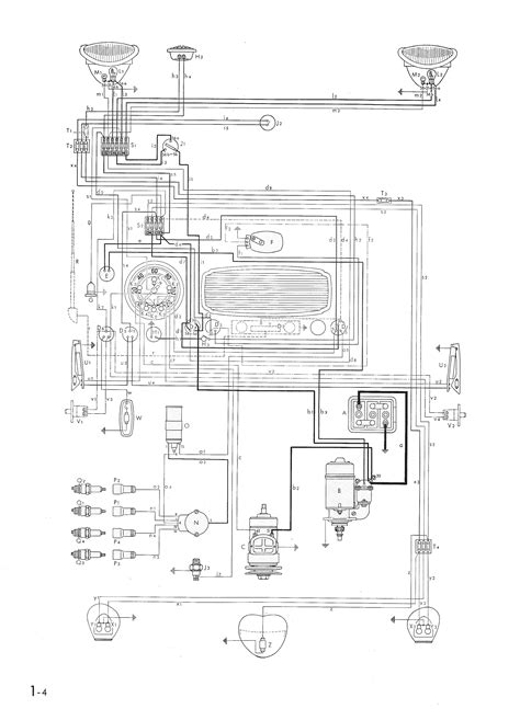 vw beetle wiring diagram wiring diagram  schematic