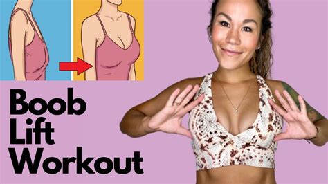 naturally lift your boobs with these 3 exercises home chest workout