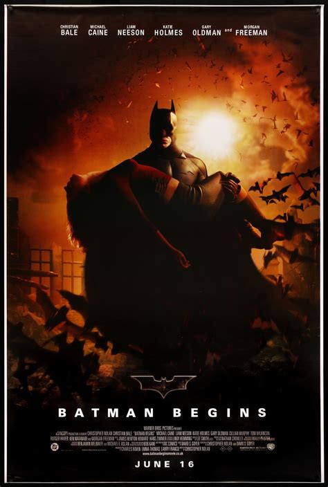 batman begins  poster