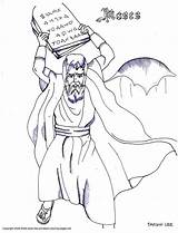 Bibel Gebote Commandments Mose Moses Exodus Malvorlagen Ausmalbild Malbuch Bookcase Lineart Brilliant Vicoms Bibliche sketch template