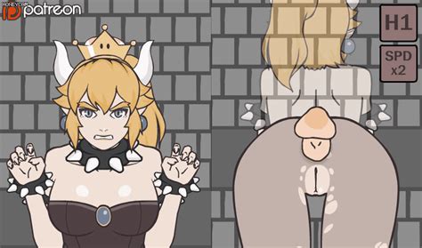 rule 34 anal anal sex animated bowsette game horns nintendo see
