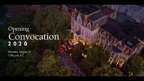 University Of Pennsylvania Class Of 2024 Convocation Youtube