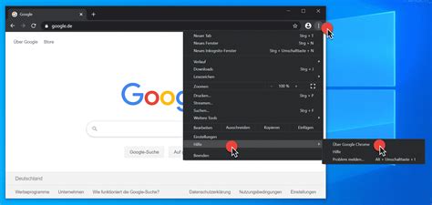 google chrome update auf die neueste version windows faq