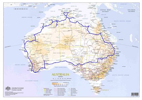pz  australia map