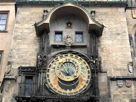 astronomisch uurwerk van praag prague astronomical clock youtube