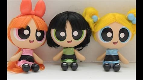 the powerpuff girls bubbles blossom buttercup deluxe doll toy review