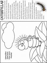 Caterpillar Coloring Bug Scouts Makingfriends sketch template