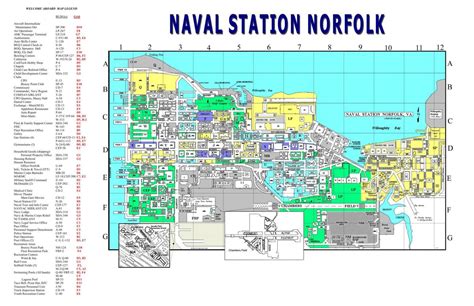 map  naval station norfolk facilities militarynewscom