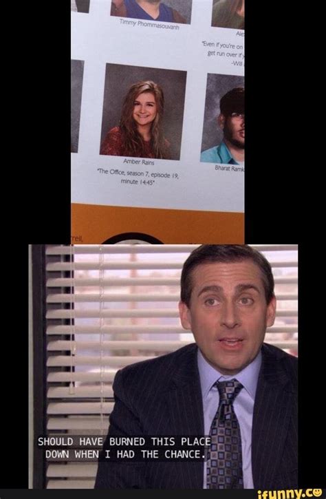 The Office Senior Quote Burn This Place Down Desolatetoday