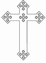 Cruce Cruci sketch template