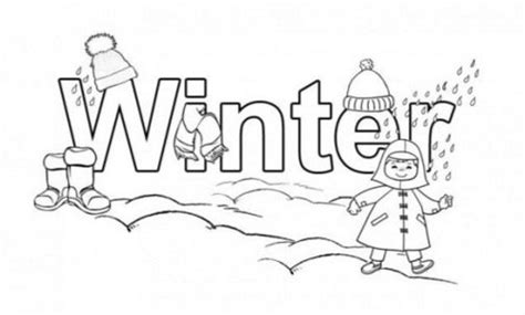 winter time coloring page coloring book  coloring pages