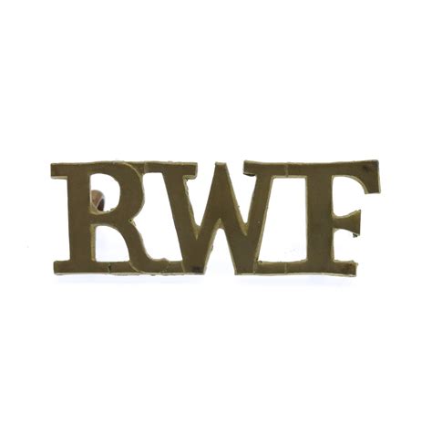 royal welsh fusiliers rwf shoulder title