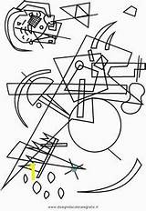 Kandinsky Coloring Pages Wassily Coloriage Colouring Quadri Quadro Famosi Pointillisme Seurat Di Para Bambini Per La Arte Colorear Histoire Template sketch template