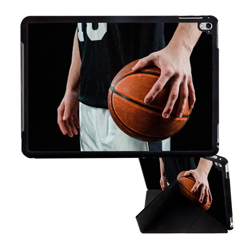 image  basketball player grasping  basketball apple ipad pro   smart cover tablet case