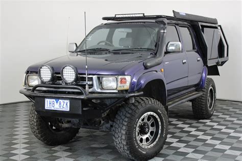 toyota hilux  turbo diesel manual dual cab auction   grays australia