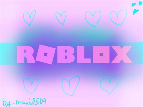 Girly Roblox Logo Pink Cute Roblox Hd Wallpaper Pxfuel