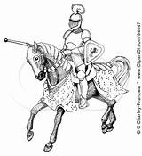 Knight Horse Drawing Sketch Medieval Jousting Sports Lovag Drawings 17th Century Draw Coloring Horseback Clipart Archery Printable Armor Paintingvalley Riding sketch template