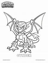 Coloring Skylanders Pages Cynder Printable Kraken Colouring Academy Getcolorings Click Giants sketch template