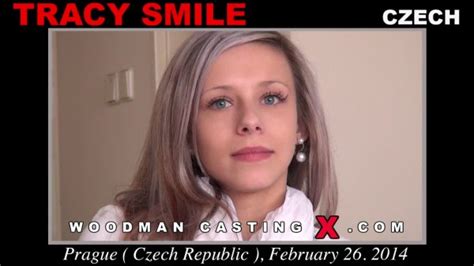 tracy smile on woodman casting x official website