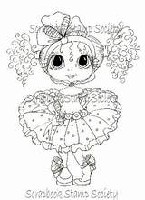 Coloring Matilda Baldy Sherri Besties Digi Bestie sketch template