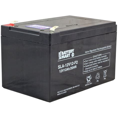 12 Volt 12 Ah Sealed Lead Acid Rechargeable Battery F2 Terminal