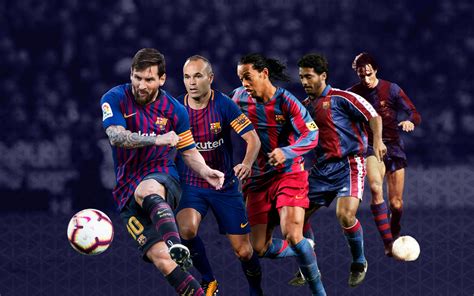 fc barcelona players choose   goal  barca history rank  barcelona squad based